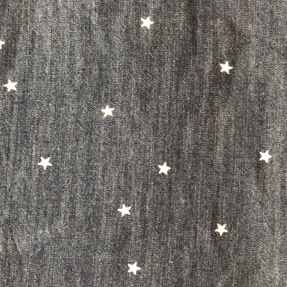 New Chambray Top no sleeve shirt, vest s.M Stars - Picture 5 of 7